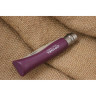 Нож Opinel №7, нержавеющая сталь, фиолетовая рукоятка 001427